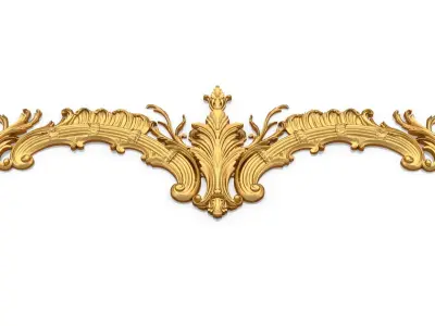 Classic decor ornament 127 3D model