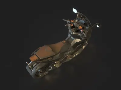 Base model  Honda Forza 750 2025 3D model