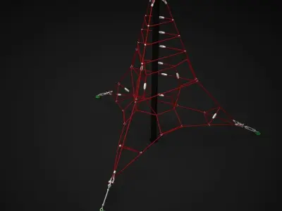 Teenagers Outdoors Toys 3D model