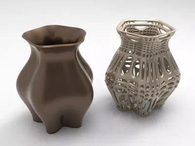 Vase Voronoi 8 3D print model