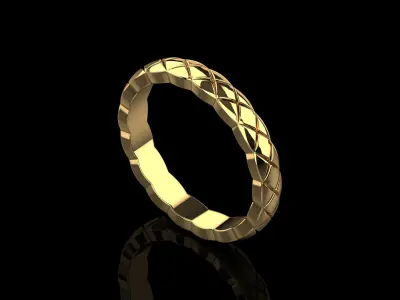  Coco Crush mini ring 15 Size N214 3D print model