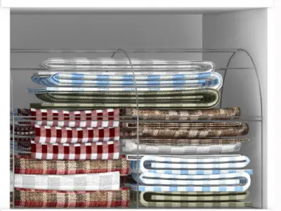 Set-147 kitchen pantry 3D model