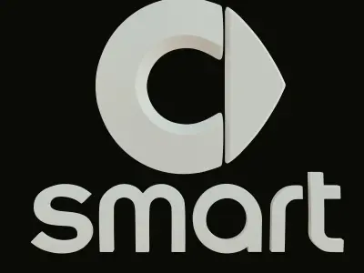 Smart Logo 3D model