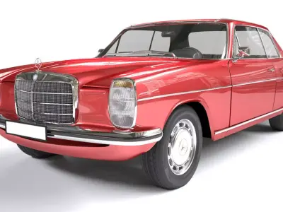 Mercedes Coupe W114 240D 3D model