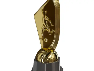 Football Champions Cup 3d model 3D print model