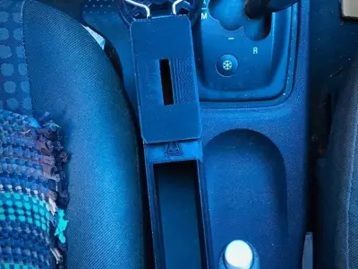 Car Coinbox and Foldable Cup Holder 3D print model