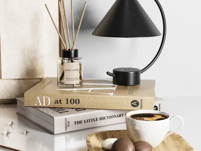 Decorative set 05 3D model