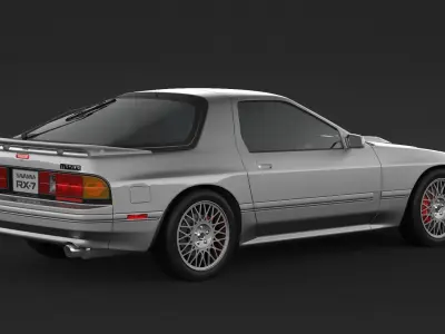 Mazda RX-7 FC3S S5 3D model