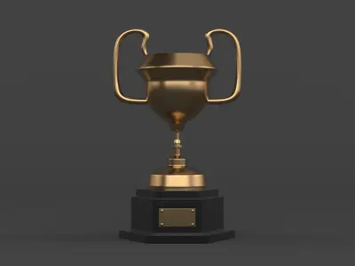 Trophy Cups 3D model buy