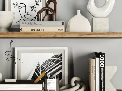 decorative set Vol006 3D model