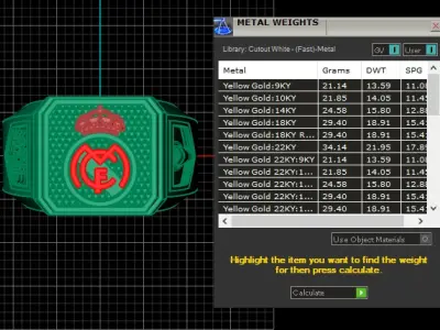 MEDRID DESIGN RING 3D PRINTABLE MODEL  3D print model