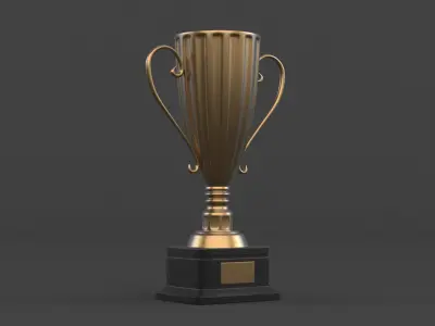 Trophy Cup 3D model 28