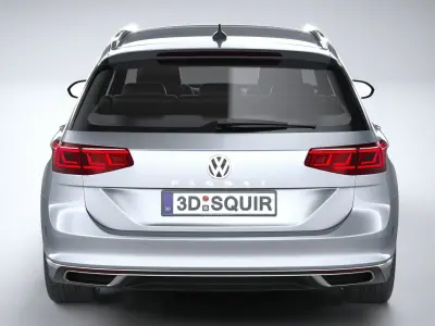 Volkswagen Passat Variant 2020 3D model