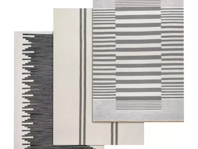 Rug Set 1919 3D model