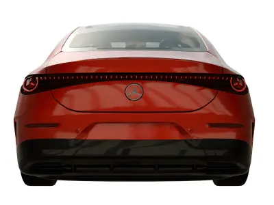 Mercedes-Benz CLA 2026 Low-poly 3D model