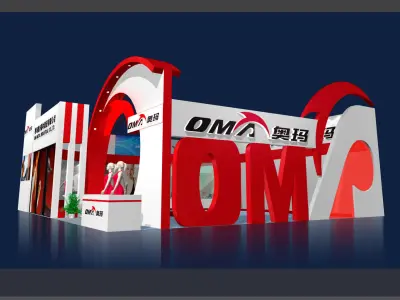 Exhibition - Area - 13X16-3DMAX2009-05 3D model