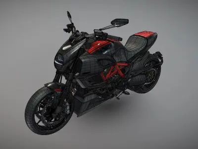 DUCATI DIAVEL 3D model