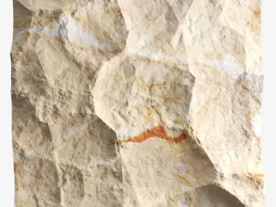 188-RockPanel sandstone rock texture 3D model