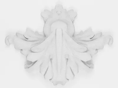 Decorative element 3D print model