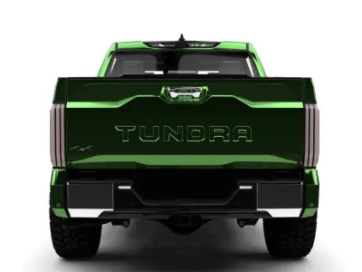TOYOTA TUNDRA 2022 SR5  Low-poly 3D model