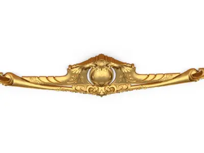 Classic decor ornament 323 3D model