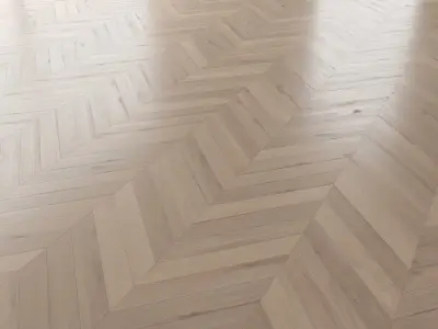 Parquet Oak Vergne Brushed set 1 3D model