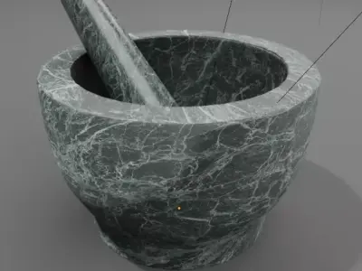 Stone Herb Grinder Basic Free 3D model