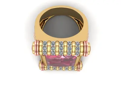 The Kings Ring - Men Ring 3D print model