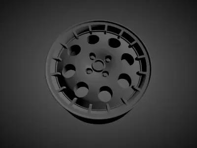 SPEEDLINE CORSE LANCIA DELTA OEM scalable and printable rims 3D print model