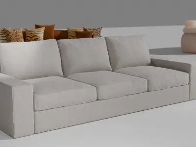 Sofas  Armchairs and chairs PACK Low-poly 3D model