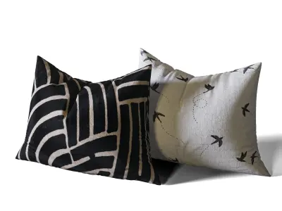 Pillow Set 03 3D model