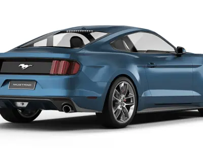 Mustang 2015 3D model