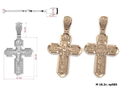 Cross G0326 3D print model