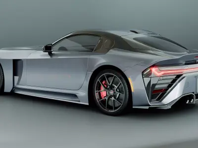 Toyota GR GT - 2025 Low-poly 3D model