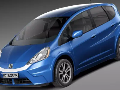 Honda Fit EV 2013 3D model