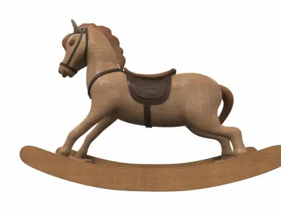 Rocking horse 6 3D model