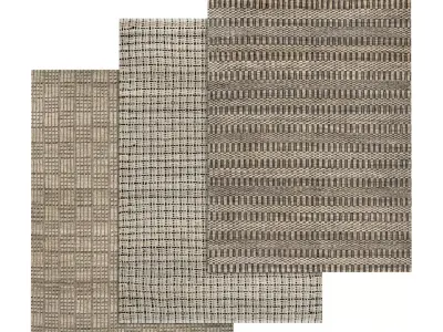 Rug Set 1350 3D model