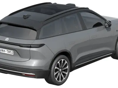 NIO ES6 EL6 2025 3D model