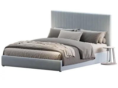 Adelaida 160 200 Bed By Cosmorelax 3D model