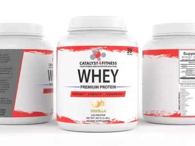 Protein Powder 3D model 58