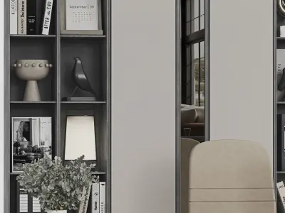 office furniture 01 3D model