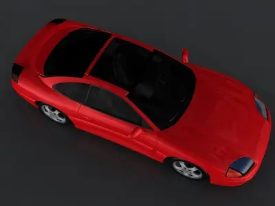 Dodge Stealth R Low-poly 3D model
