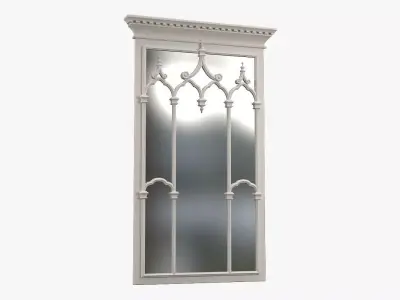 Classic Mirror Chelini Art 2132 3D model