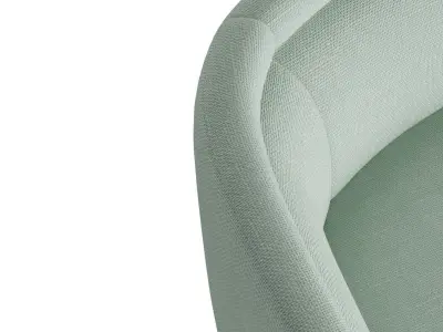 Jasmine Curved Sofa 3D model