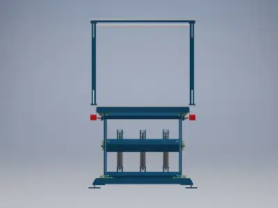 Scissor Lift Cardok Multi Double your space 3D model