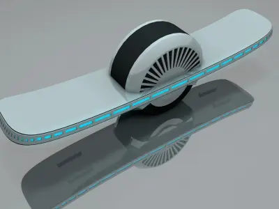 Hoverboard 3D model