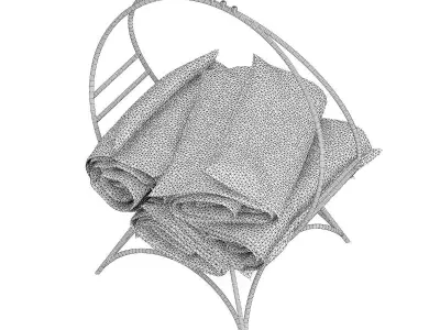 Blanket Stand 3D model