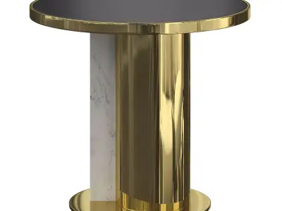 Viola Side Table by Elve luxury 3D model