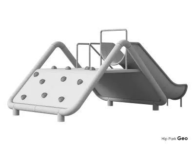 Hip Park Set 1 3D model
