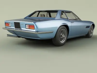 Maserati Ghibli Spyder 3D model